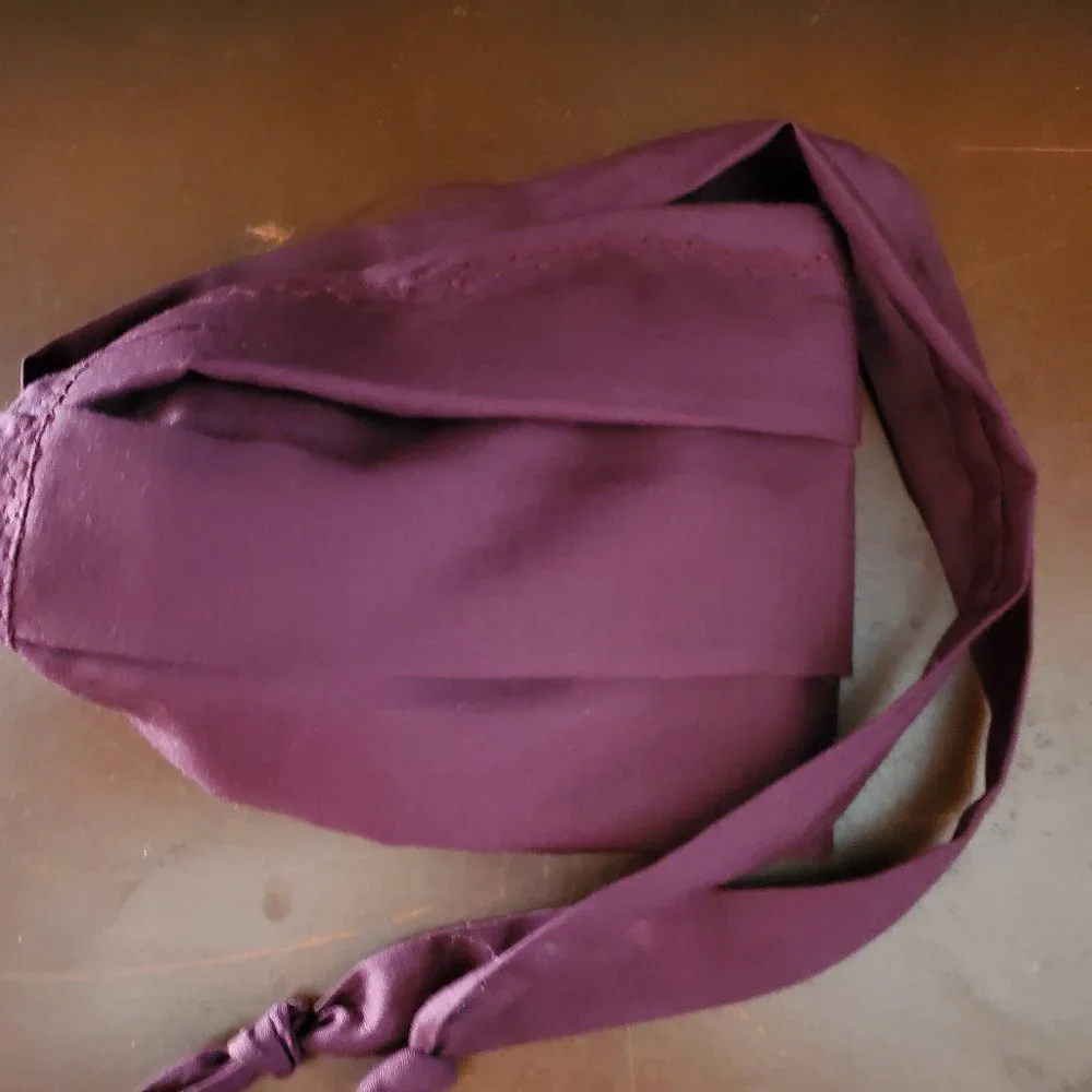 Cloth Face Mask - Silver/Copper Filters-Burgundy